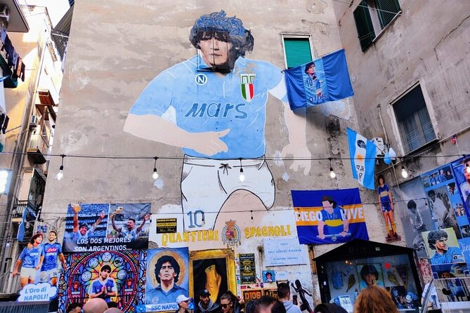The Spanish Quarters, Street Art and Local Market Tour in Naples - Street art, hidden lanes, and the Maradona connection