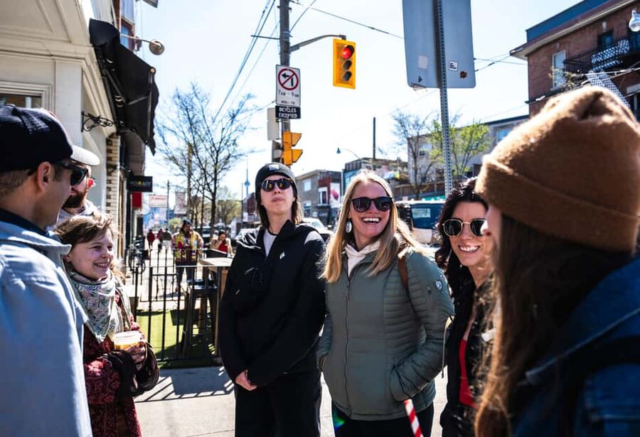 Toronto: Must Do NonTouristy Street Art Tour by local Artist - The opening stops explain how the corridor took shape