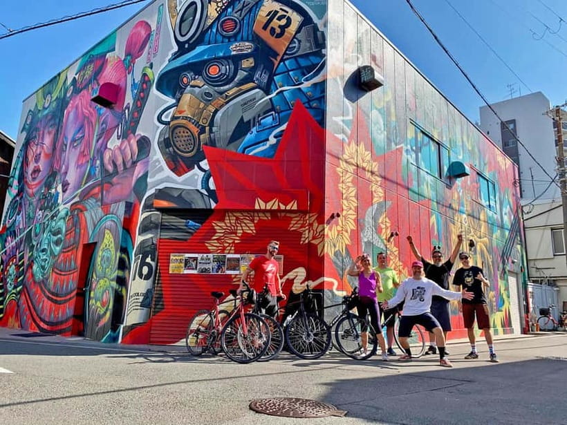 Urban Canvas: Osaka Street Art Bike Tour - Key points to know before booking