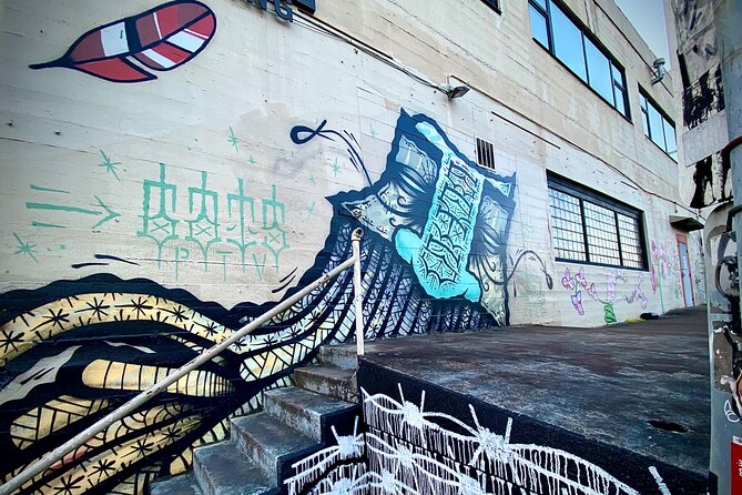 Viator Exclusive: Street Art of Portland 2-Hour Bike Tour - Taylor Electric Building and the pleasure of change
