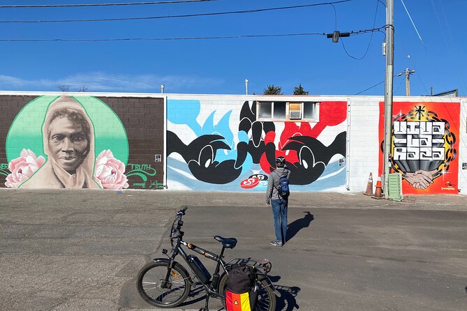 Wall to Wall Boulder eBike Mural Tour - Getting started at 5151 Arapahoe Avenue