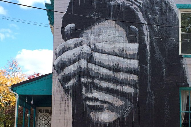 Would I Lie To You? Mural Walks - The Freud mural at Kreggers At Hand