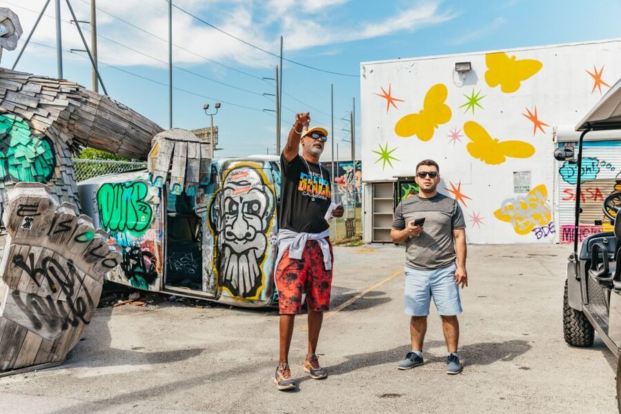 Wynwood Art District 1-Hour Street Art Tour by Golf Cart - Wynwood Walls and the district’s major landmarks
