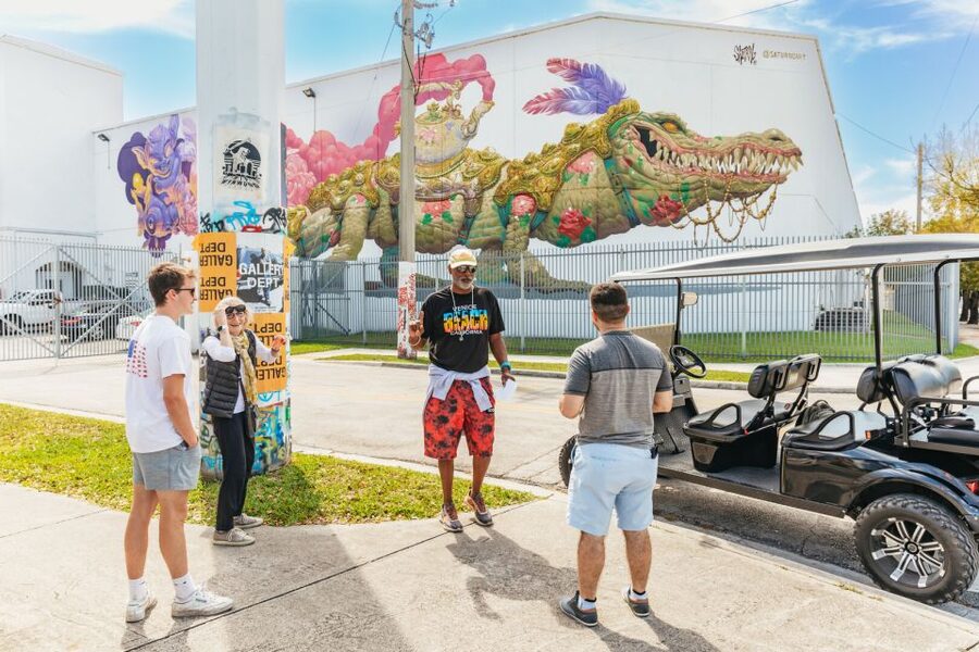 Wynwood Art District 1-Hour Street Art Tour by Golf Cart - How the guides shape the experience