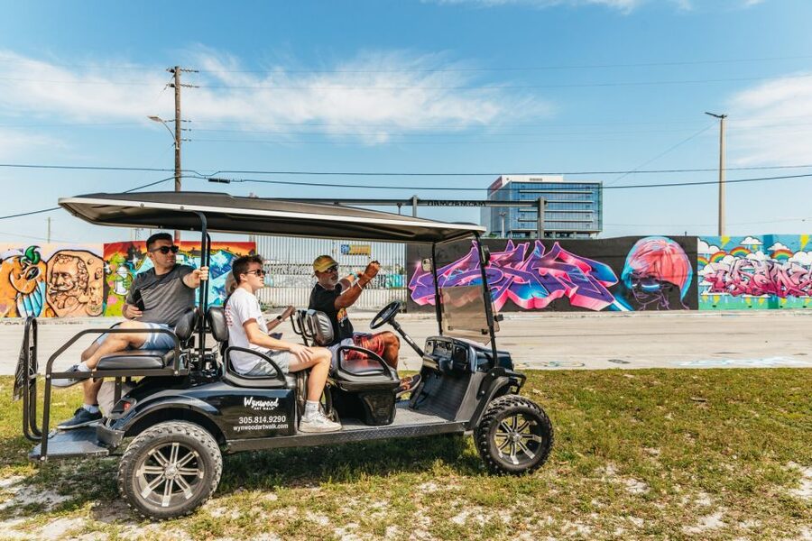 Wynwood Art District 1-Hour Street Art Tour by Golf Cart - From warehouses to a global street-art district