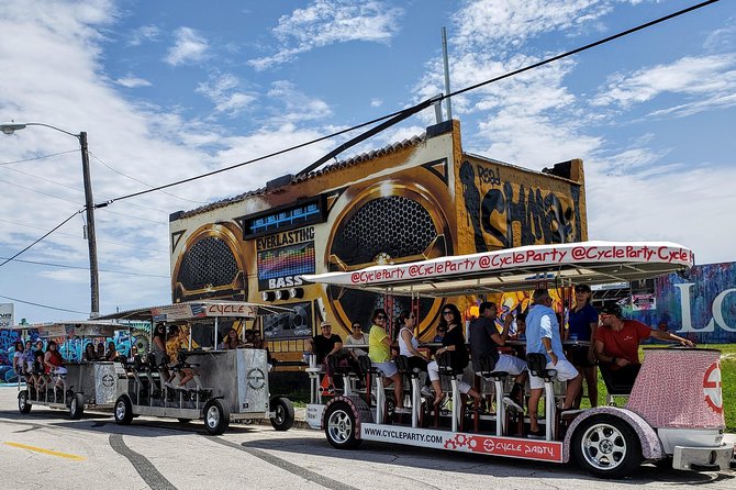Wynwood Graffiti InstaTour on a Party Bike - Meeting point and timing