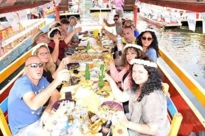 Xochimilco floating gardens, Coyoacan and UNAM murals