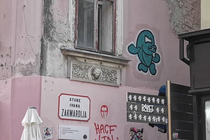Zagreb Street Art Private Walking Tour with a Local Artist - Opatovina Park begins with the city’s walls