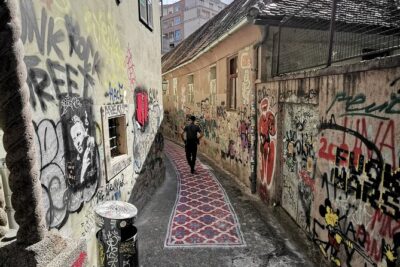 Zagreb Street Art Private Walking Tour with a Local Artist